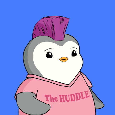 Penguin With Mohawk Saying Straight To Jail