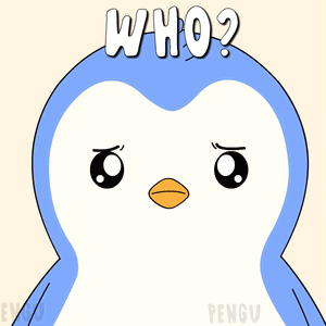Penguin With Question Mark Says Who