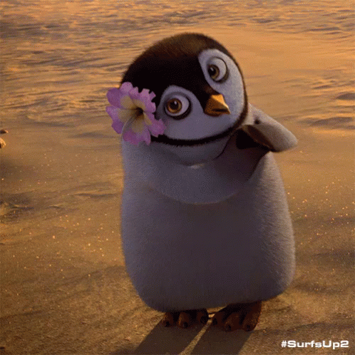 Penguin You Da Bomb GIF