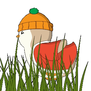 Penguine Like Naruto Running GIF