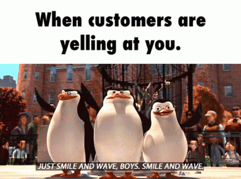 Penguins Of Madagascar Customer Service Meme GIF
