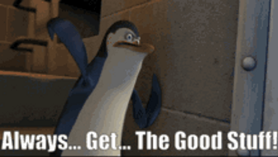 Penguins Of Madagascar Frustrated Get The Good Stuff GIF