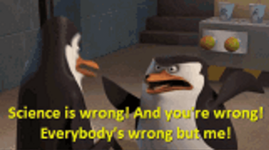 Penguins Of Madagascar Skipper Science Is Wrong GIF