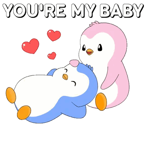 Penguins Saying Youre My Baby