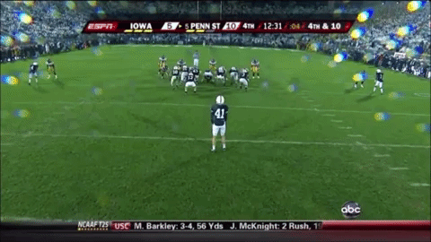 Penn State Nittany Lions Against Iowa Hawkeyes GIF