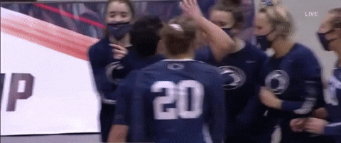 Penn State Volleyball Team GIF