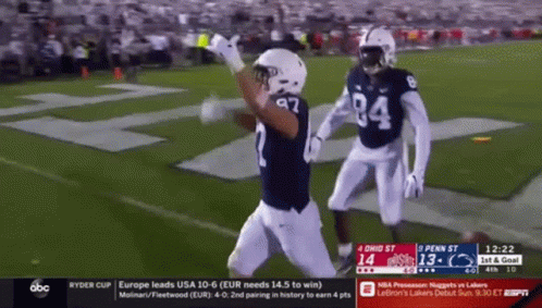 Penn State vs Ohio State Football on ESPN
