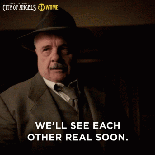 Penny Dreadful City Of Angels Showtime Poster With A Man In A Hat GIF