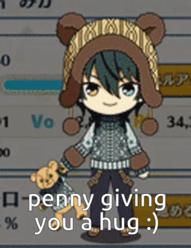 Penny Giving You a Hug