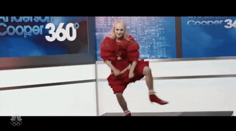 Pennywise Dancing Anderson Cooper Show Meme GIF