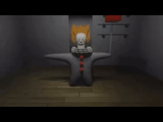 Pennywise Dancing Prison Cell Parody GIF