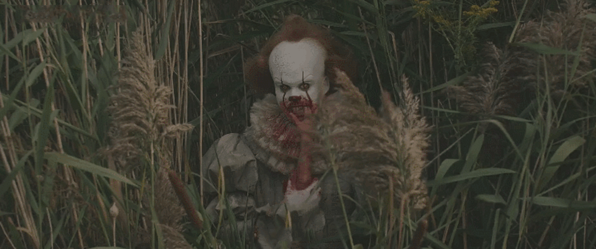 Pennywise Hand Waving GIF