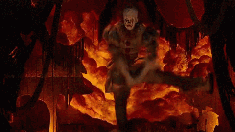 Pennywise High Speed Iconic Dancing GIF