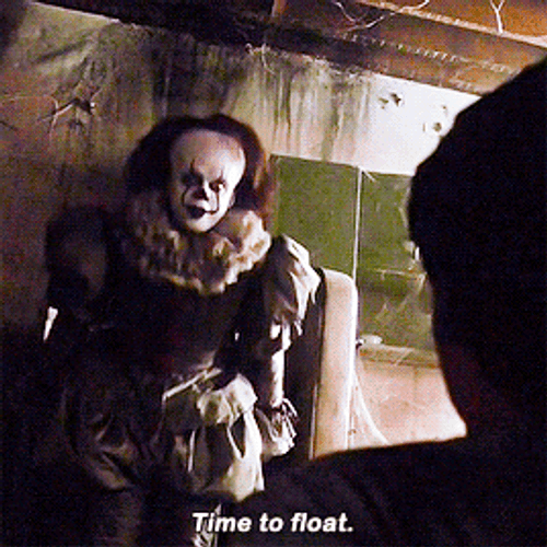 Pennywise Time To Float GIF