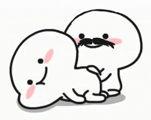 Pentol Art Rubbing Lotion At Each Other GIF