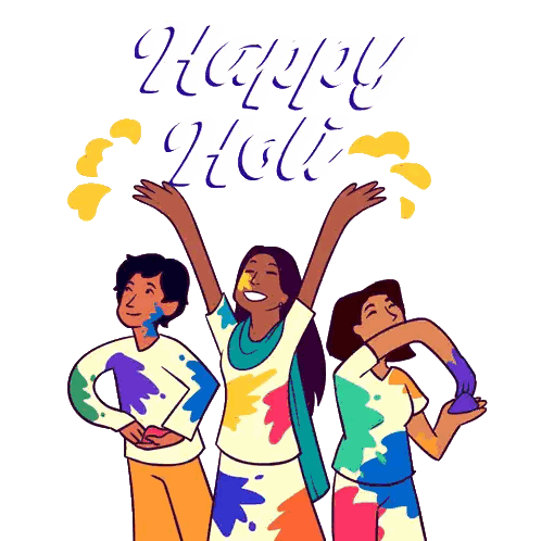 People Celebrating Holi