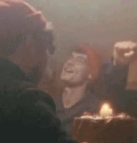 People Dancing Around Candle