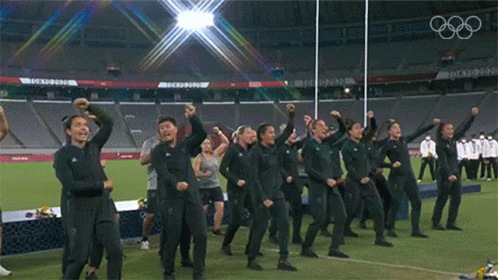 People Dancing at Olympic Stadium