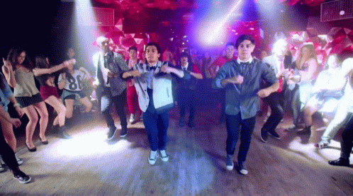 People Dancing in Club Number 8 Shirt