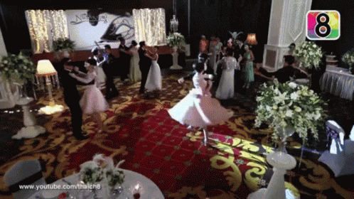 People Dancing In Room 8 GIF