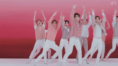People Dancing K-pop Ntc127 Touch GIF