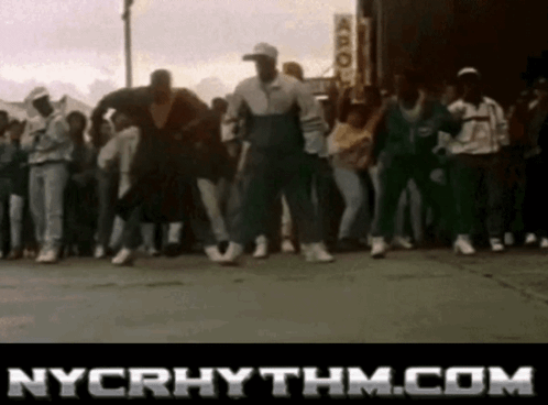 People Dancing on Street nycrhythm.com