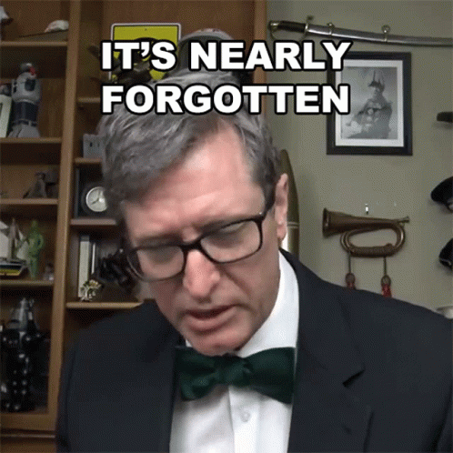 People Dont Forget It's Forgotten GIF