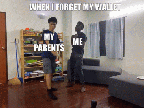 People Dont Forget My Wallet GIF