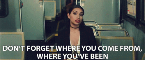 People Dont Forget Where You've Been GIF