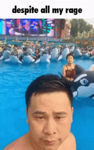 People Falling Selfie Wave Mishap GIF