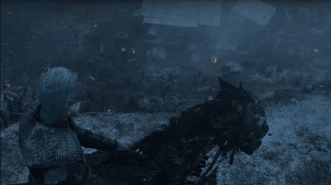 People In Ice War GIF