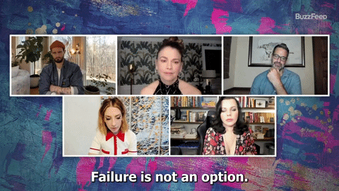 People In Virtual Meeting Failure Not An Option GIF