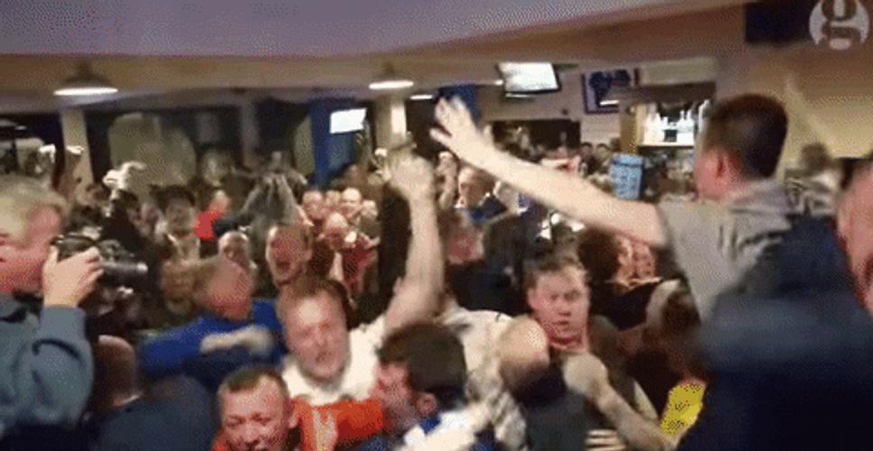 People Jumping Funny Celebration GIF