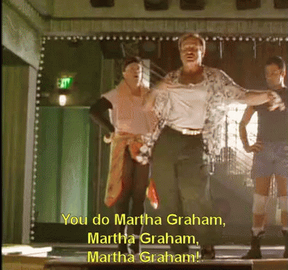 People On Stage Saying You Do Martha Graham GIF