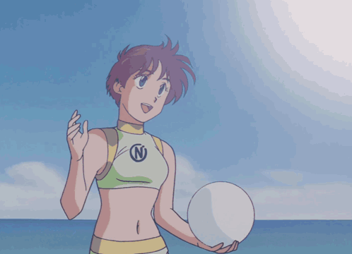 People Playing Volleyball on Sunny Day