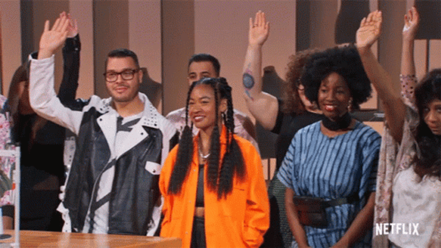 People Raising Hand Volunteer GIF