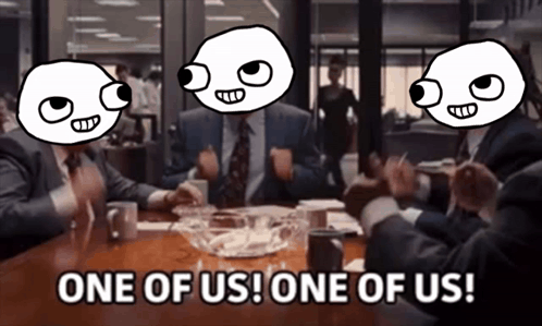 People Sitting Around Table With Us GIF