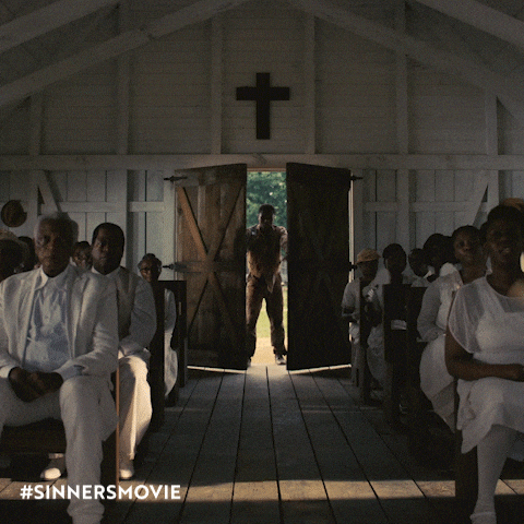 People Sitting in Church with #Sinnersmovie