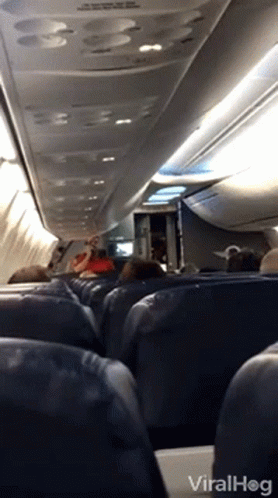 People Sitting on Airplane Viralhog