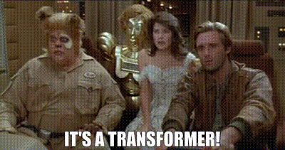 People Sitting With It's A Transformer GIF