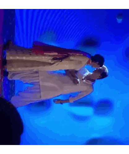 People Standing on Stage