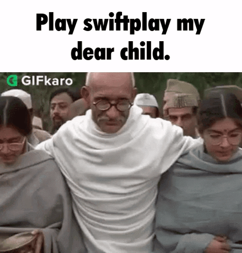 People Surrounding Man In White Shirt And Glasses GIF