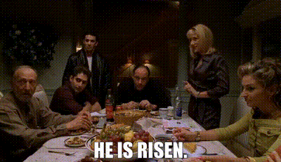 People Talking He Is Risen GIF