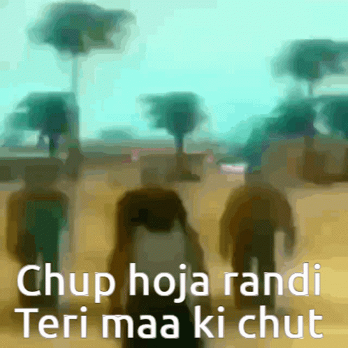 People Walking Chup Hoja Randi Teri Maa Ki Chut