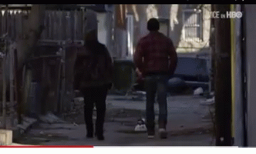 People Walking Down Street Vice HBO