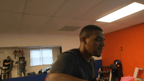 Peoples Elbow Hit Power Move GIF