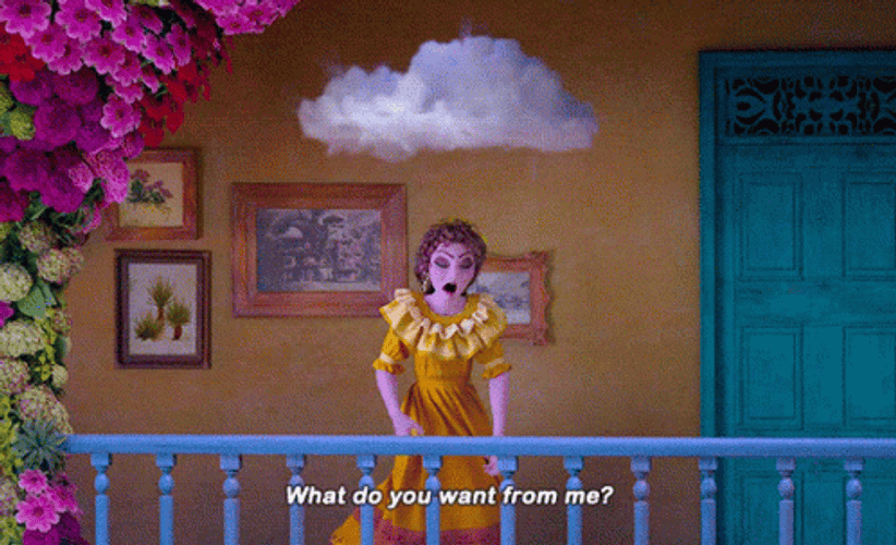 Pepa Madrigal Angry What Do You Want GIF