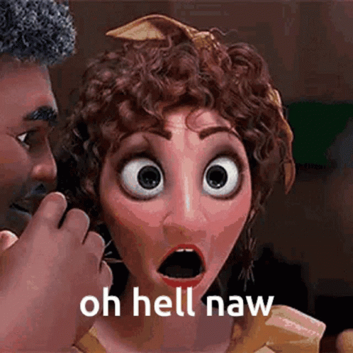 Pepa Madrigal Oh Hell No GIF