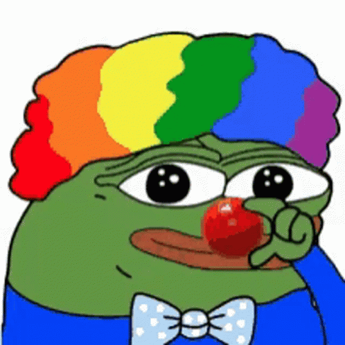 Pepe Frog The Clown GIF