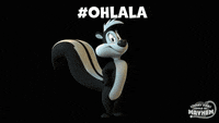 Pepe Le Pew Oh Lala GIF